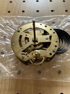 機械式置き時計、掛け時計用ムーブメント 交換部品 オリジナル時計製作 長期保管品 手巻き