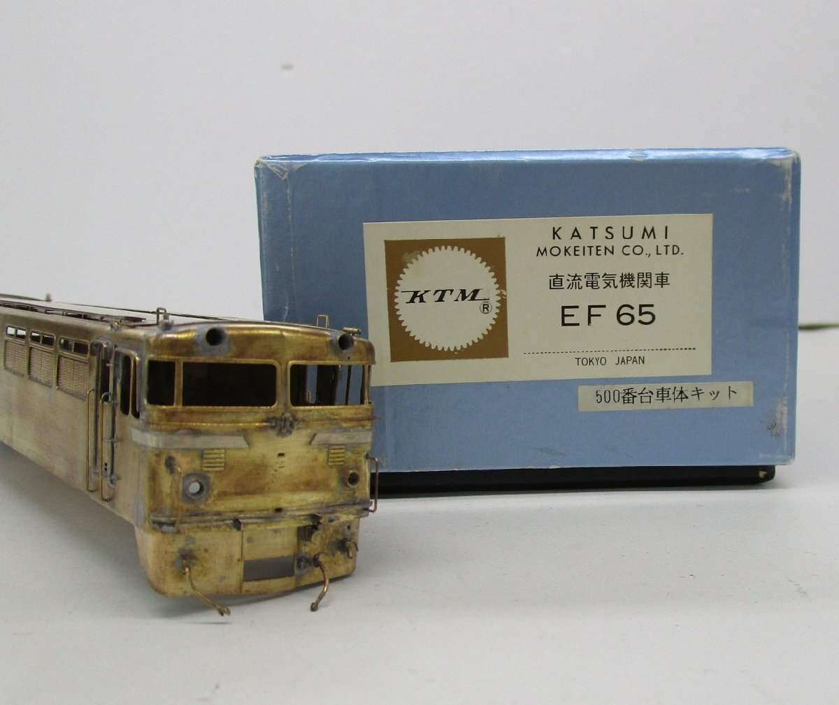 鉄道模型 KTM 車両 EF65 500形 直流電気機関車 HOゲージ Yahoo!オークション -「ef65 500 カツミ」の落札相場・落札価格