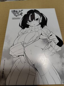 複八磨直兎 サキュバてぃっく ポストカード メロンブックス 購入特典 イラストカード イラストペーパー エロマンガ 成年コミック