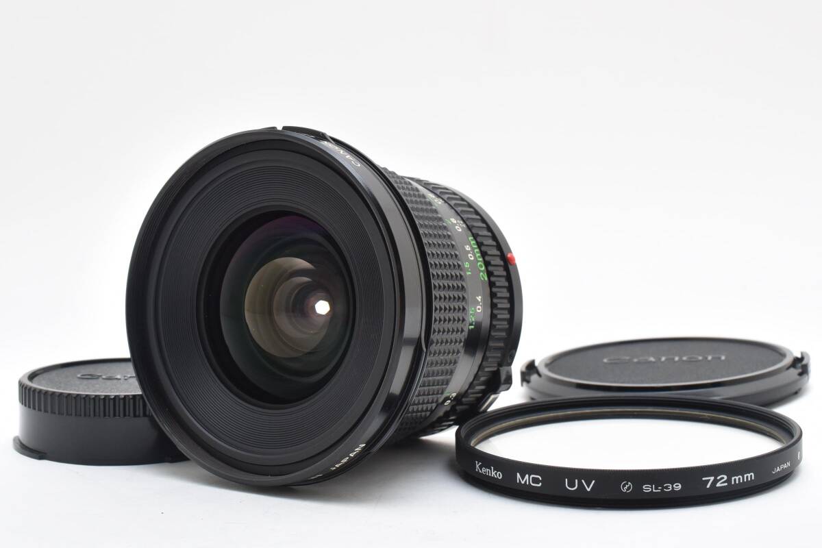 【光学美品】Canon FD 20mm F2.8 Canon 20mm f2.8 FD S.S.C. Lens - Acme Camera Co.