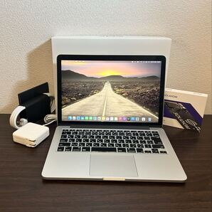 24時間タイムセール【新品Solidigm SSD1TB&新品バッテリー】最上位 MacBook Pro Retina 13インチ 2015 i7 3.1GHz/16GB/ダブル MacOS
