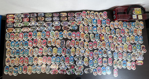 10991-09★タカラトミーアーツ/ポケットモンスター/メザスタ/タグ/アーケードゲーム/ グレード星/2/3/4/5/6/黒タグ/218個★