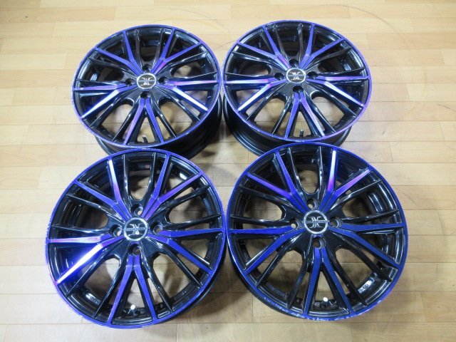 最終値下げ！ ロクサーニ　マグナス　18インチ　4本　7j　+48　プリウス　他 BADX LOXARNY MAGNUS｜ロクサーニ マグナス