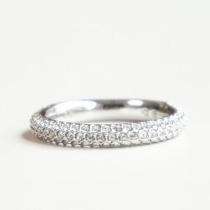スワロフスキー STONE MINI リング シルバー