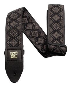 即決◆新品◆送料無料ERNIE BALL 4093 Regal Black ジャカード織 ギターストラップ/メール便