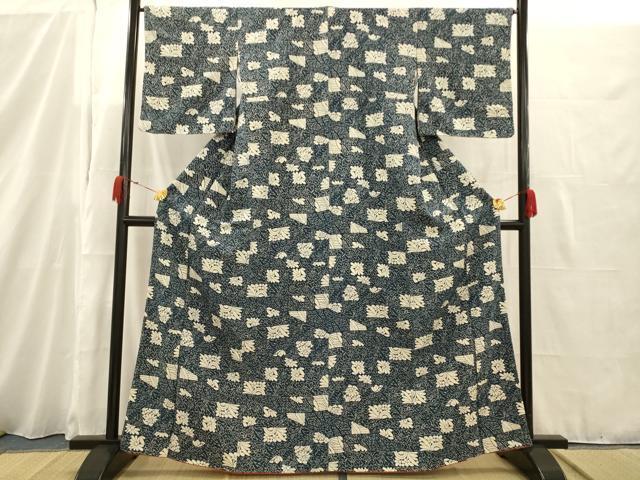 平和屋着物■上質な小紋　童子　逸品　未使用　CAAH5059fb