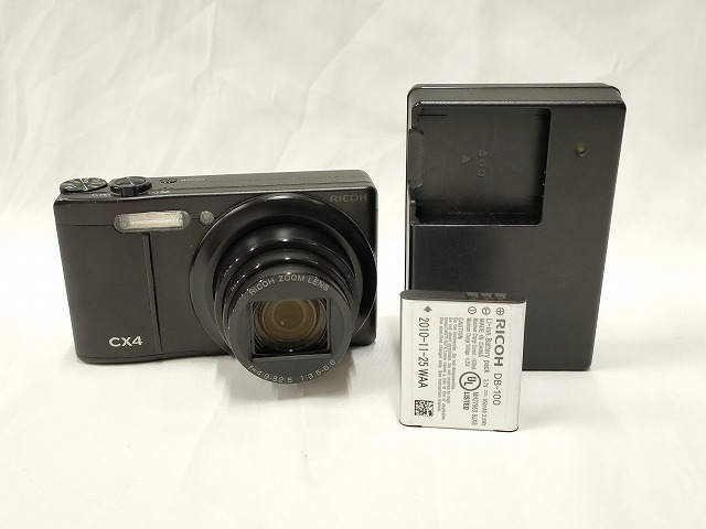 ★動作確認済、充電器付き★RICOH リコー CX4 ☆動作確認済、充電器付き☆RICOH リコー CX4