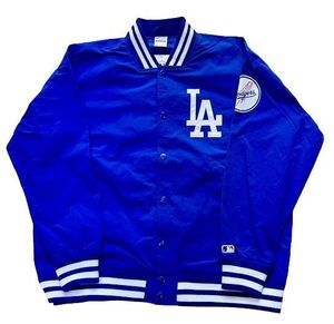 BJ99)ファナティクス(Fanatics) Los Angeles Dodgers ナイロンジャケット/MLB/XL/ロサンゼルス・ドジャース