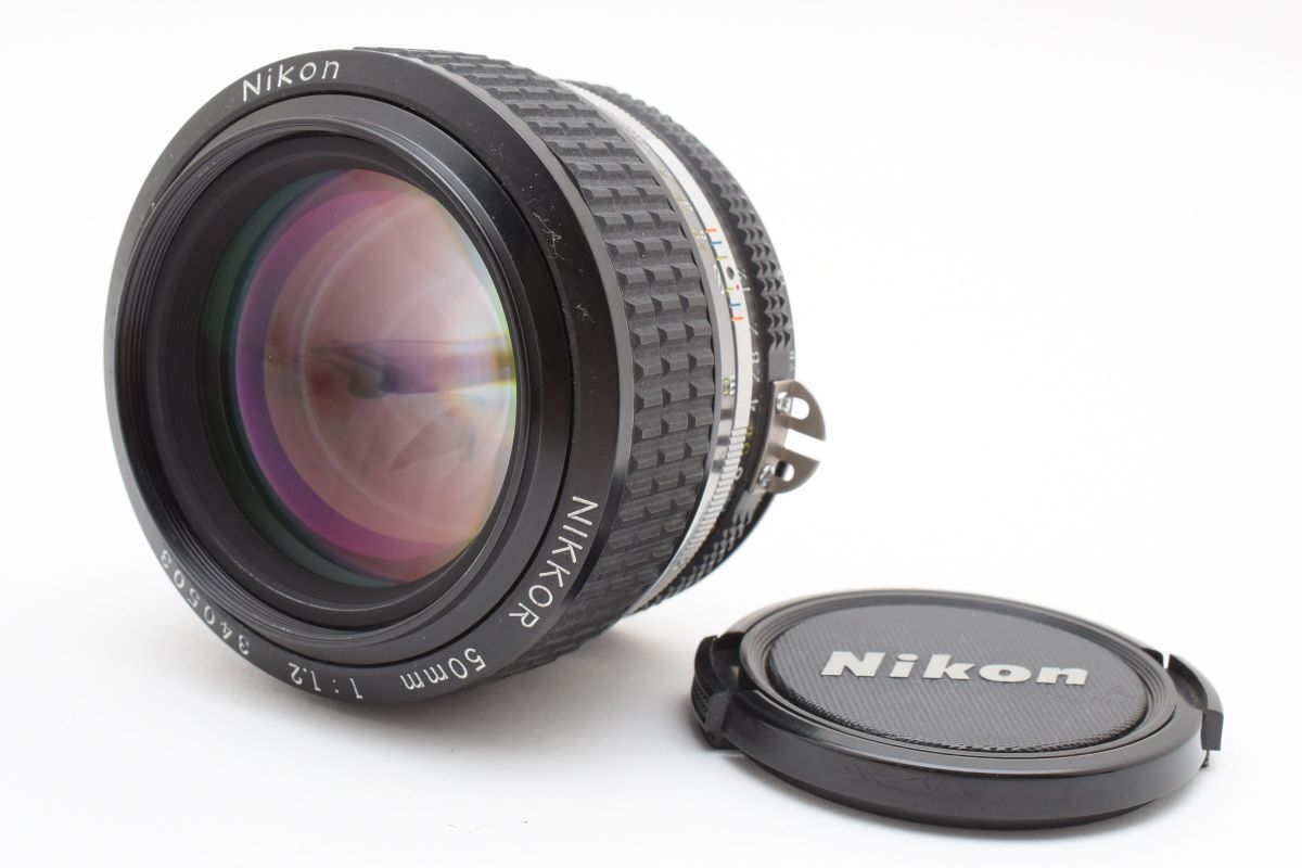 【美品】動作◎ ニコン Ai-s Nikkor 50mm F1.2 527 Nikon AI Nikkor 50mm f/1.2Sを徹底解説。作例から中古相場まで