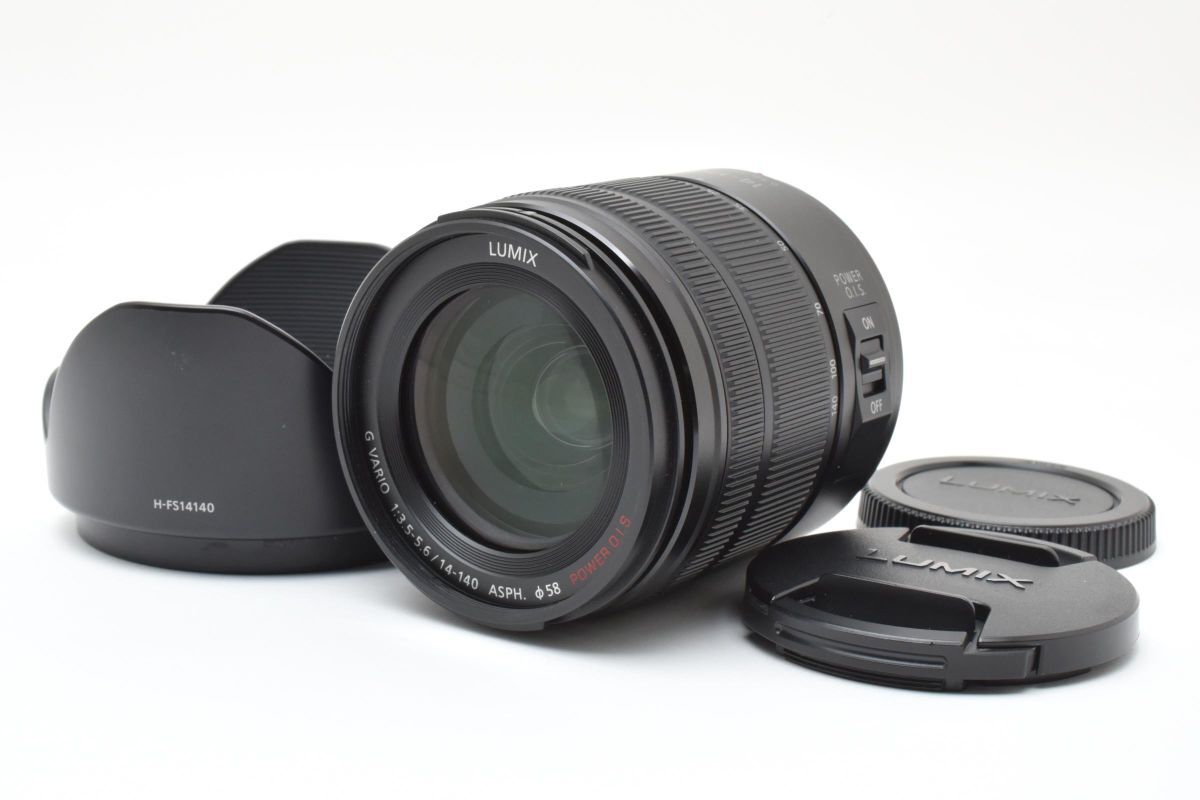 美品 LUMIX 14-140mm 3.5-5.6 H-FS14140-KA Amazon.com : Panasonic Lumix G Vario 14-140mm Telephoto Zoom