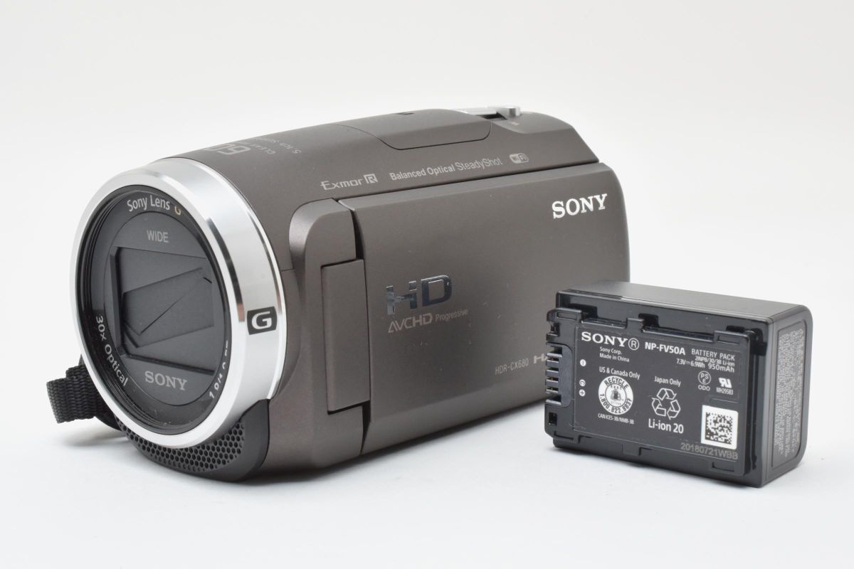 SONY - ★超極上美品★Sony ソニー Handycam HDR-CX680 ブラウン HDR-CX680 | デジタルビデオカメラ Handycam ハンディカム | ソニー