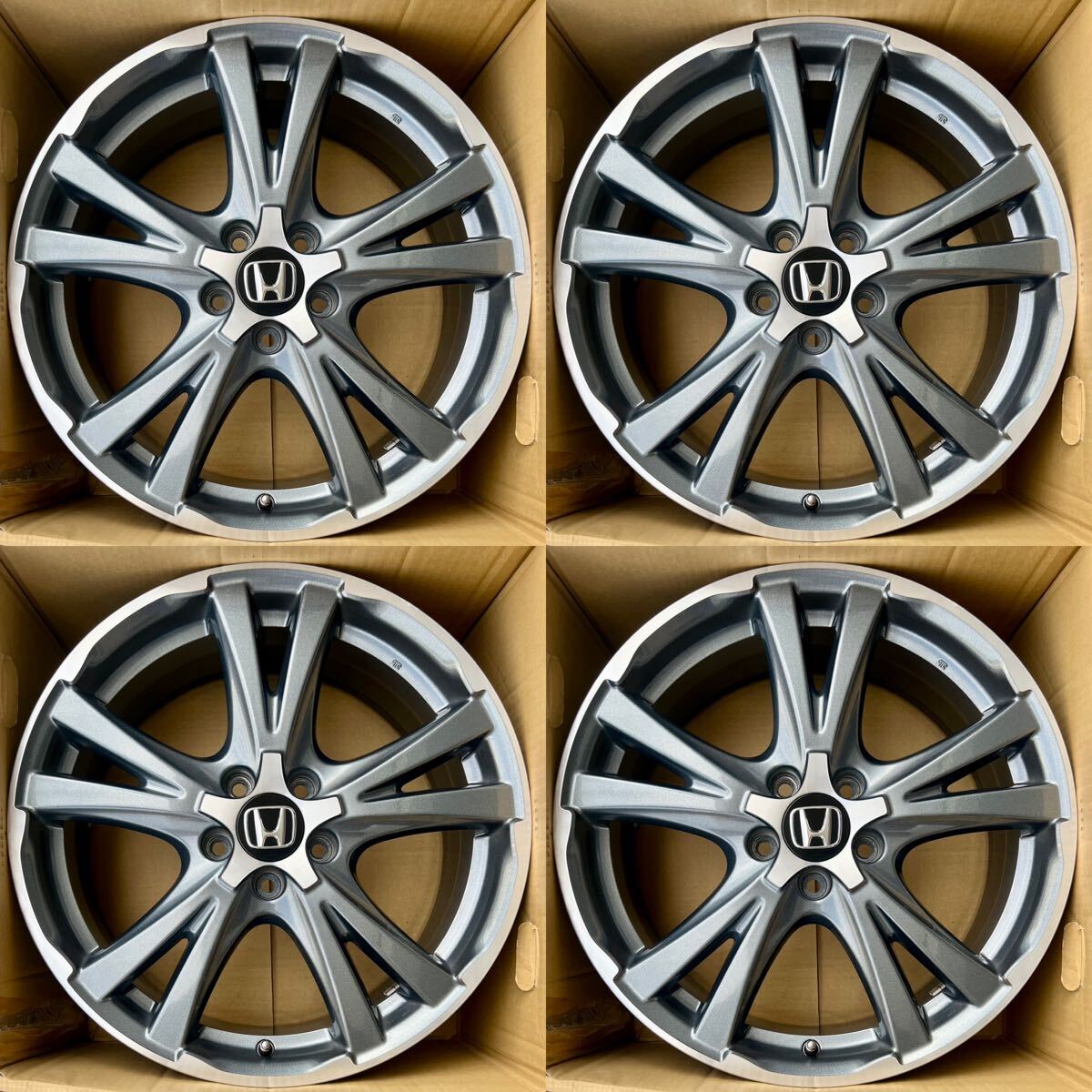 美品‼️ホンダ　アコード　純正　スタッドレス　タイヤホイールセット‼️CR-V 新車外し品】ホンダ ZR-V e:HEV Z 純正 18in 7J +50 PCD114.3 4
