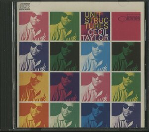 CD/ CECIL TAYLOR / UNIT STRUCTURES / セシル・テイラー / 輸入盤 BLUE NOTE CDP7842372 C3163