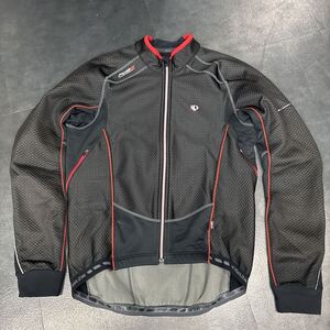 0℃対応 パールイズミ プレミアムウインドブレークジャケット ウインター サイクルジャケット  裏起毛XL