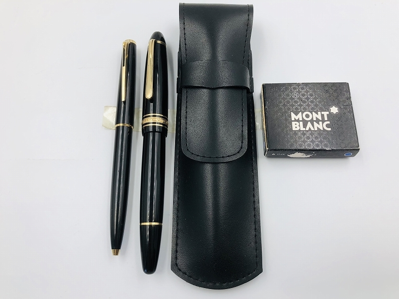 MONTBLANC マイスターシュティックNo.146 14C 585 Montblanc Fountain Pen Meisterstuck No.146 14c 585 Black