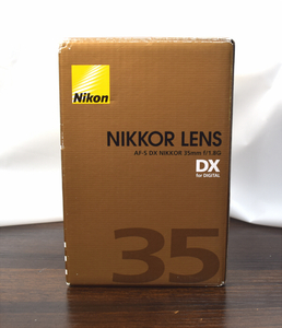 【元箱のみ】NIKON AF-S DX NIKKOR 35mm f/1.8G ニコン レンズ