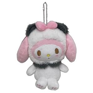 ぬいぐるみポーチサンリオ マスコット ポーチ あにまる マイメロ ホワイトマイメロディ