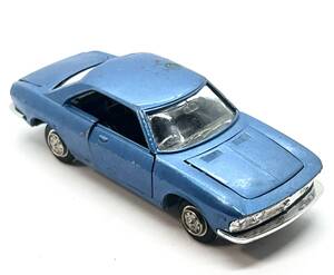 【最終値下!レア色・車種の当時物】ヨネザワトイズ ダイヤペット D-198 マツダ ルーチェ ロータリークーペ ブルー 当時物・長期保管品!