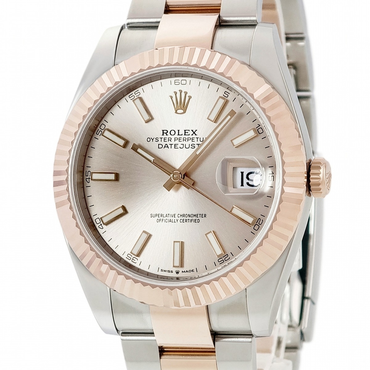 ロレックス デイトジャスト 41 126331 ランダム番 K18エバーRG×S