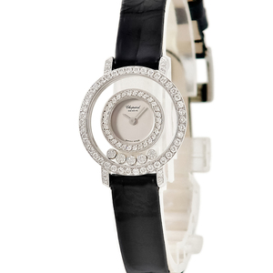 Chopard happy бриллиант 20/6061S K18WG чистота moving 5P 5 камень 5 шарик оригинальный diamond кварц