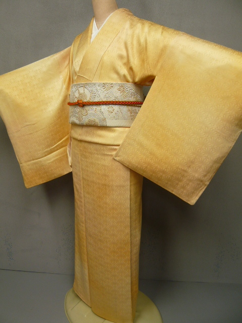 新品未使用品　作家物　しつけ付き　付け下げ　薄いグレー　着物 a877-7_1.jpg