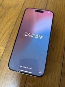 iPhone15pro 256GB SIMフリー ナチュラルチタニウム