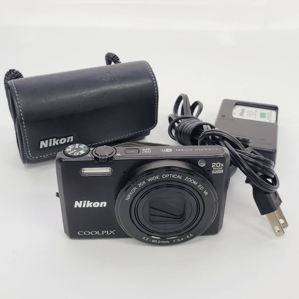 外観美品⭕️ジャンク【動作確認済み】Nikon COOLPIX S7000 Yahoo!オークション -「nikon coolpix s7000」の落札相場・落札価格
