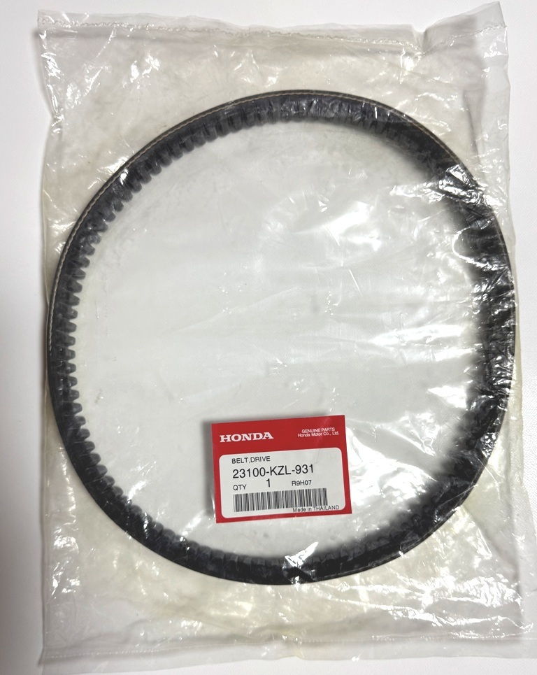  включая доставку Honda оригинальная деталь приводной ремень Zoomer X(JF52) ZOOMER-X Dio 110 DIO110(JF31) номер товара 23100-KZL-931 Thai Honda новый товар 