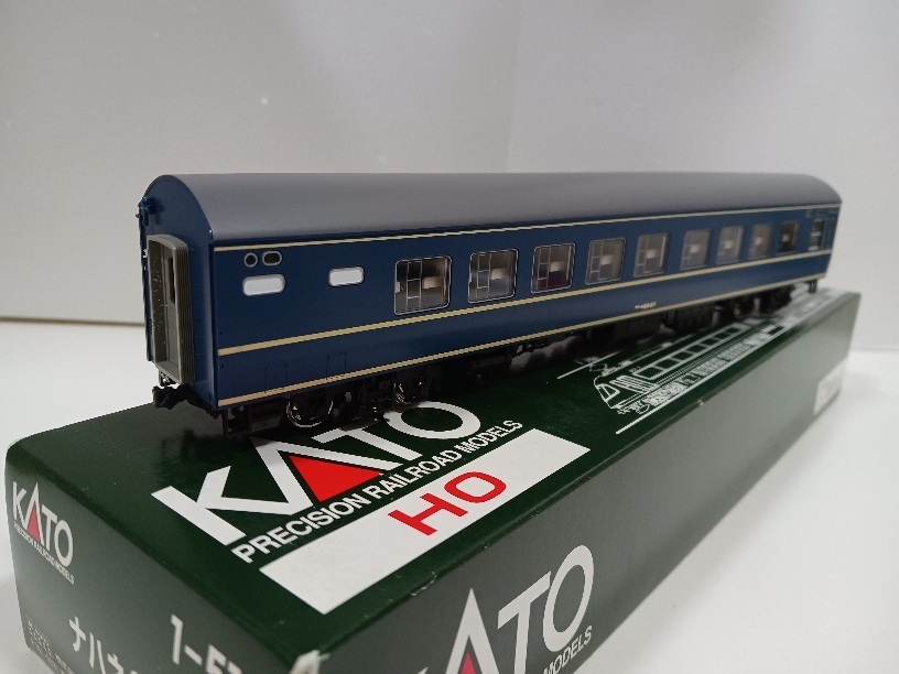 KATO　HO　ナハネ20　【1-519】　2両セット Yahoo!オークション -「ナハネ20 kato」(HOゲージ) (鉄道模型)の