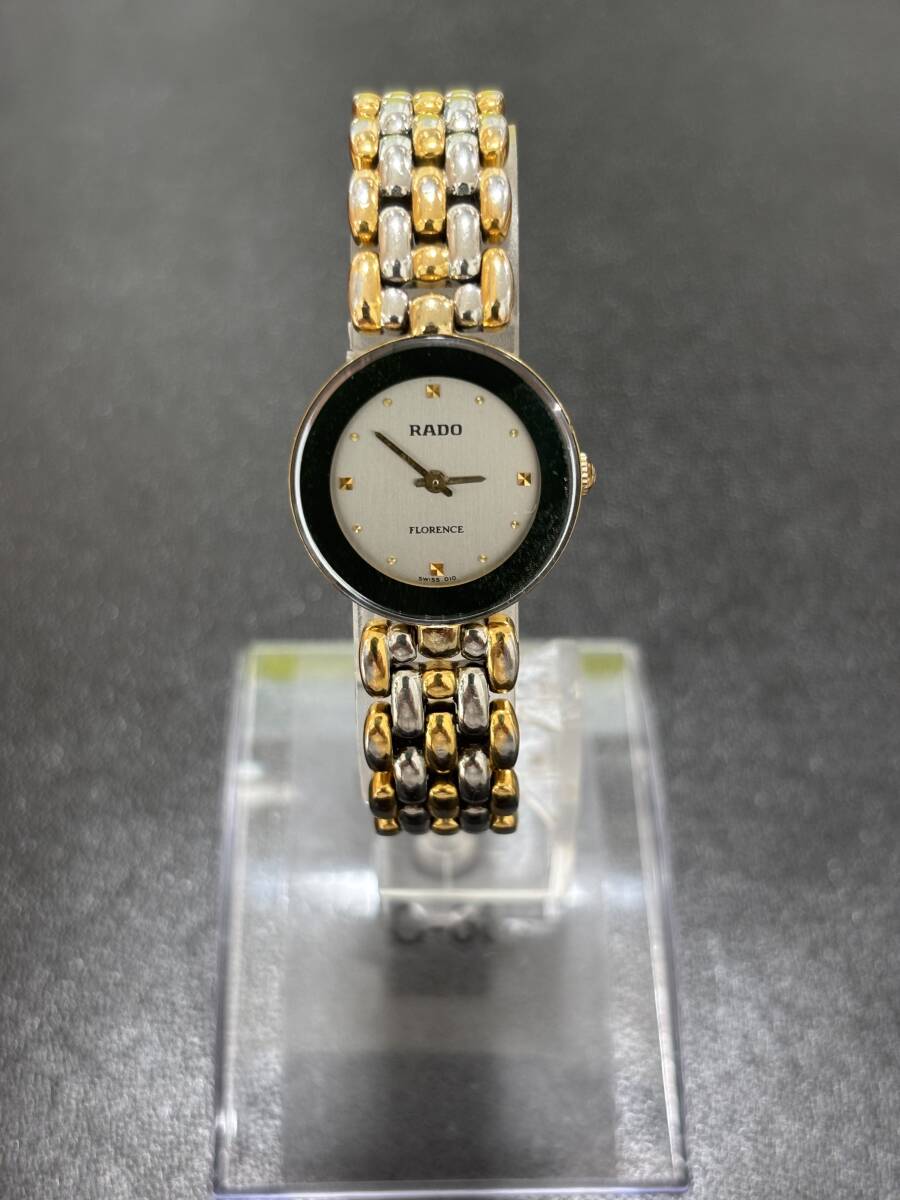 極美品！ RADO FLORENCE ラドー フローレンス グレー腕時計 稼働品 楽天市場】【ウォッチ】RADO ラドー フローレンス デイト