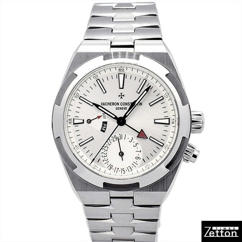 vashu long * темно синий s Tintin VACHERON CONSTANTIN над She's двойной время 7900V/110A-B333 мужской USED б/у 