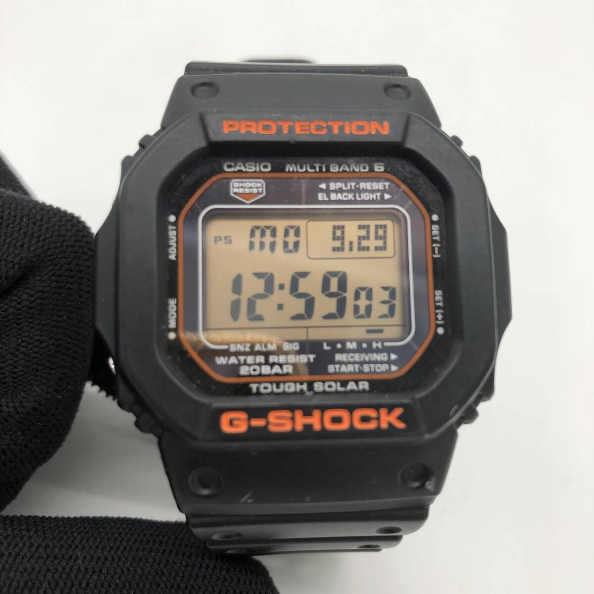 t*o様 G-SHOCK Tough Solar 腕時計 美品 中古 ブラック gw-7900b-1jf-main.jpg