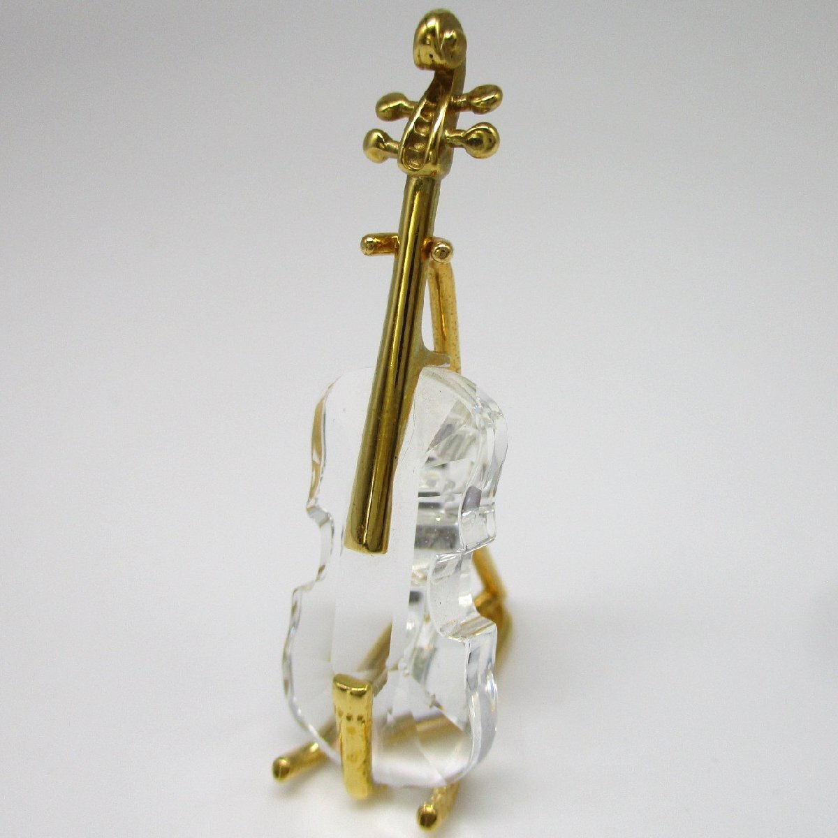 【美品】スワロフスキー　クリスタル置物　バイオリン SWAROVSKI - Swarovski / スワロフスキー ◇バイオリン/CLASSICS