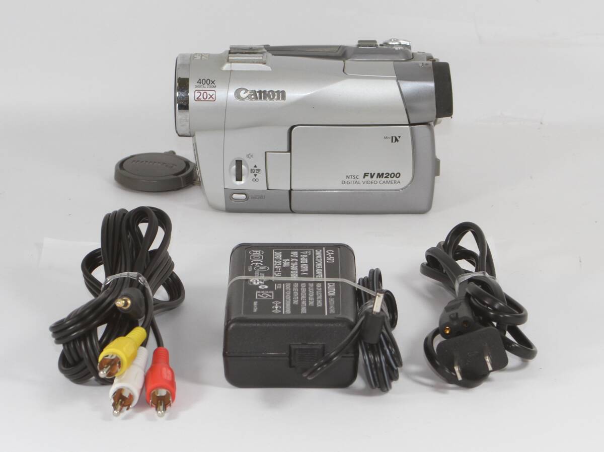 Canon キャノン　 DM-FV200　ビデオカメラ Yahoo!オークション -「fv 200」(キヤノン) (デジタルビデオ