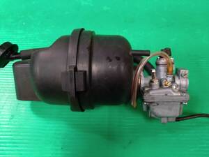 80 F3 スズキ チョイノリ セル付き CZ41A キャブレター エアクリーナー 中古 20250902