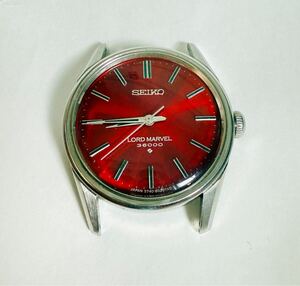 1円スタート SEIKO LORD MARVEL 36000 稼働品 自動巻き