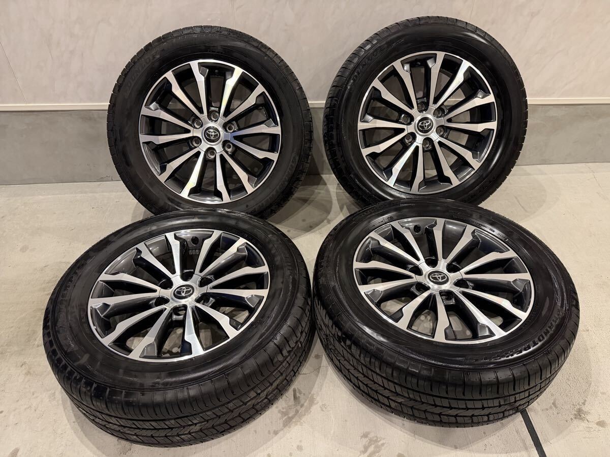 【特別価格】ランクル プラド純正19インチ DONLOPタイヤホイール4本セット 特別価格】ランクル プラド純正19インチ DONLOPタイヤホイール4