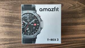 Amazfit T-Rex 3 スマートウォッチ 耐衝撃・GPS搭載・長時間バッテリー 未使用・美品