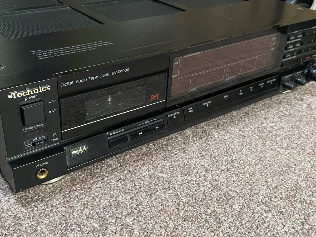 【完動品】Technics テクニクス SV-D1000 デジタルオーディオ Technics/Panasonic SV-D1000の仕様 テクニクス/パナソニック