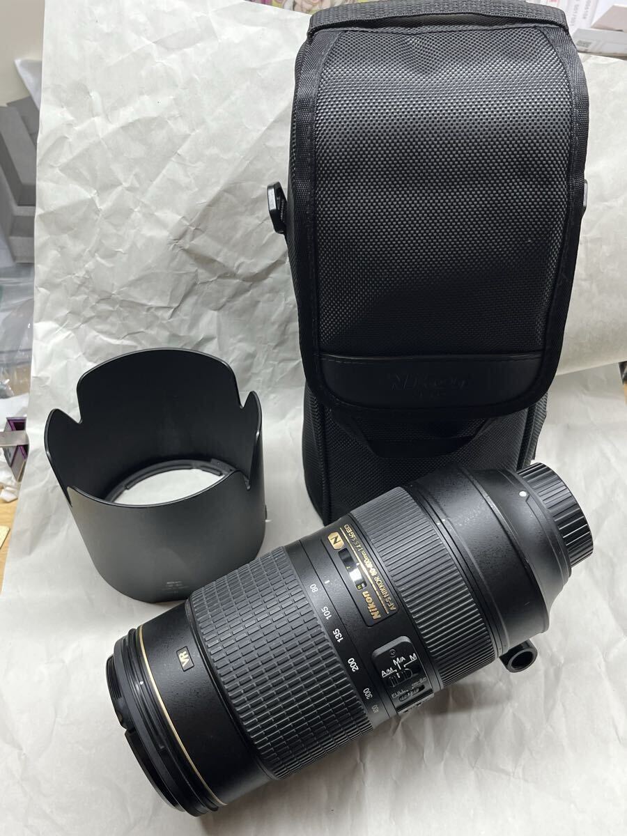【動作未確認の為】Nikon 望遠ズームレンズ 動作未確認の為】Nikon 望遠ズームレンズ