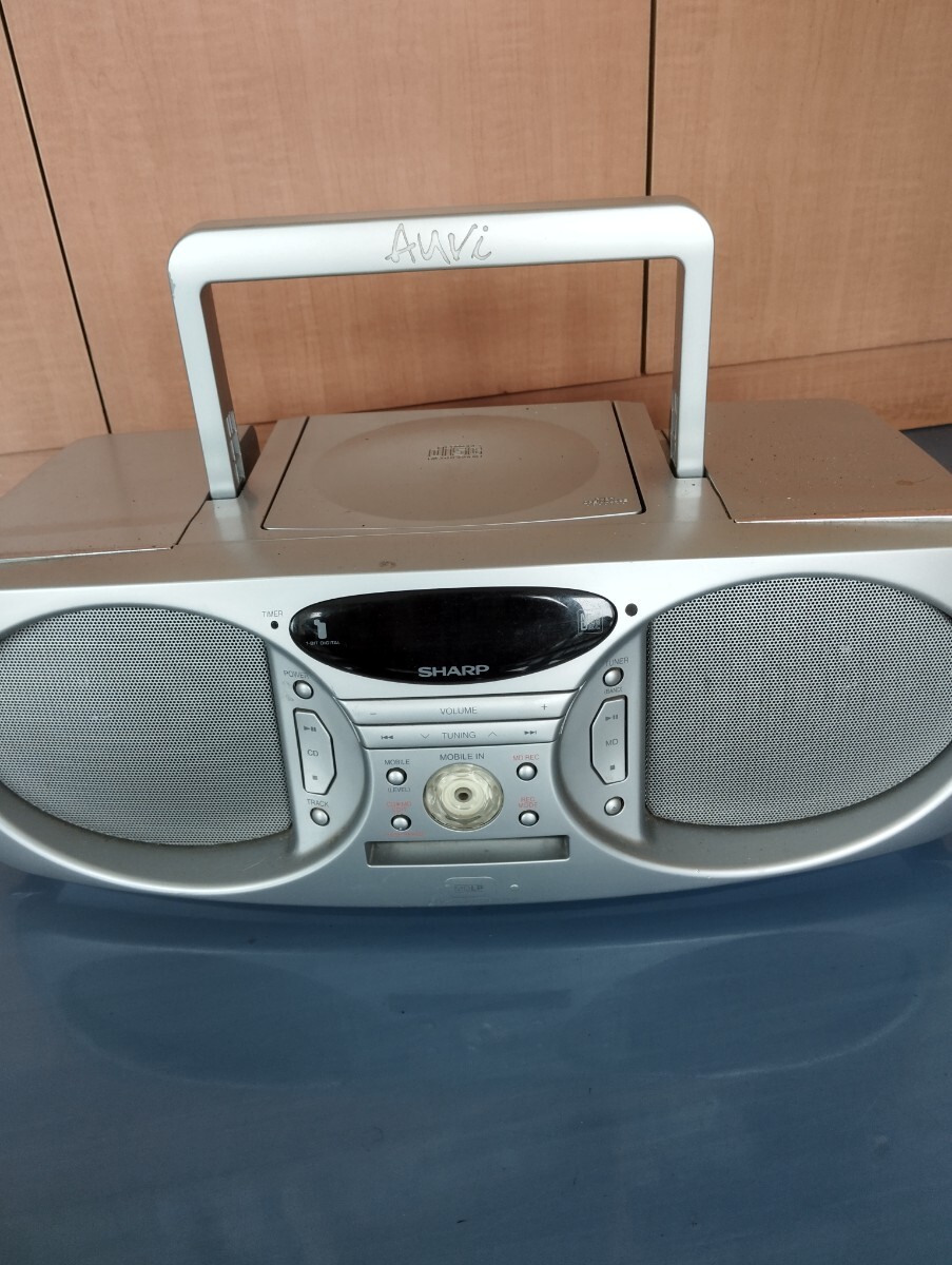 新品未使用　SHARP SD-FX30 CD・MD・カセットデッキ 新品未使用 SHARP SD-FX30 CD・MD・カセットデッキ 新品未使用