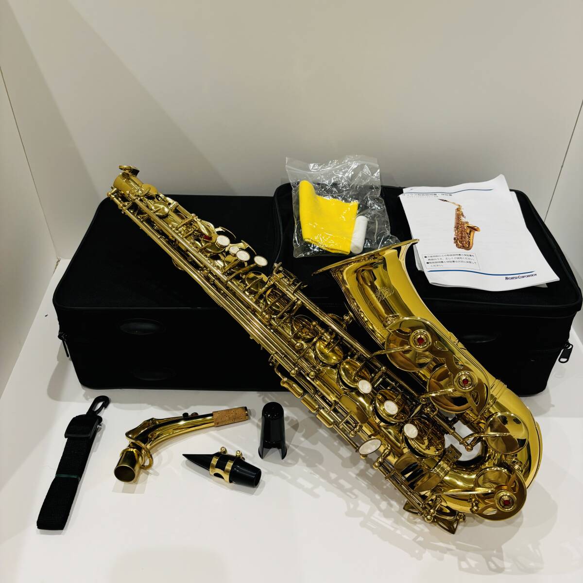 新品未使用　アルトサックス Amazon | CELUA アルトサックス (ゴールド) | サックス | 楽器