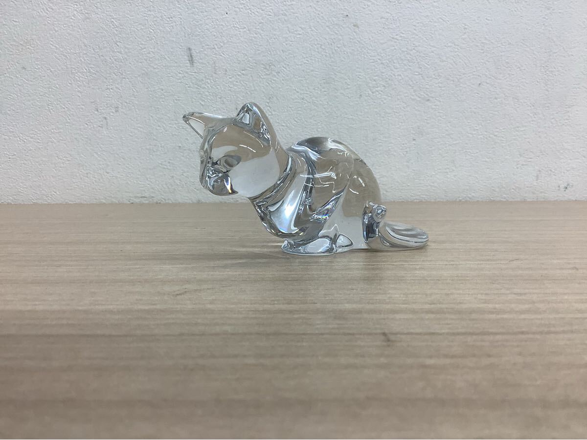 レア　未使用保管　バカラ　カタツムリ　フィギュリン　置物　クリスタル　縁起物 Baccaratバカラ クリスタル カタツムリ フィギュリン