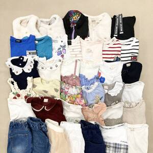 ★ナルミヤ ブランド 子供服 37点 まとめ Kate Spade petit main ANNA SUI 等 トップス ボトムス ワンピース 等 サイズMIX 卸 現状品 4.9kg