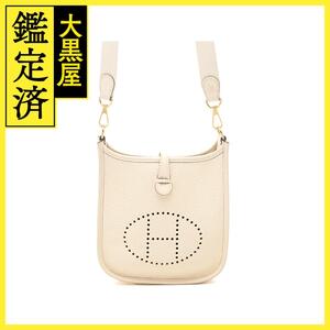 HERMES Hermes Сумка через плечо Evelyn TPM Amazon, матовая/золотая фурнитура, Trillon Clemence, клеймо Z (около 2021 года).