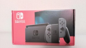 Nintendo Switch グレー【外箱・ACアダプターなどその他付属品全てセット】