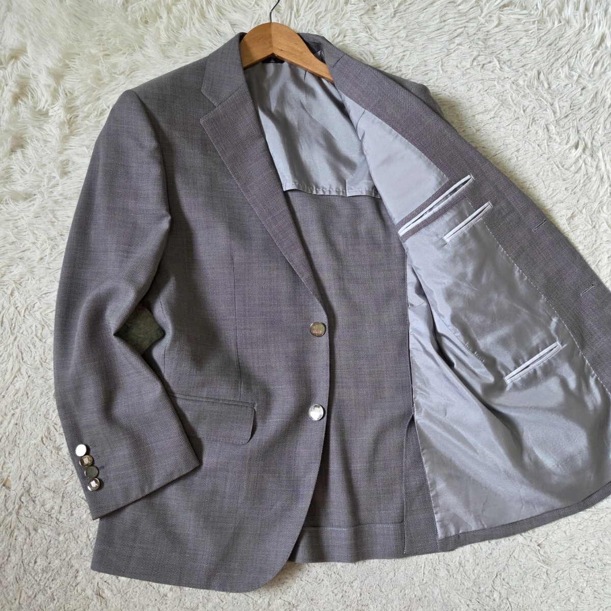 【美品】LANVIN COLLECTION 背抜き シルク テーラードジャケット Yahoo!オークション -「(lanvin ランバン) シルク」(ジャケット