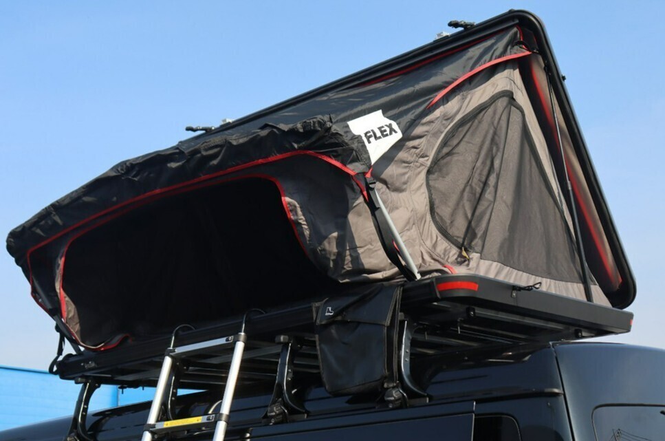 【新品未開封】【直接取引限定】FLEX ルーフトップテント＋伸縮ハシゴ 直接取引限定】FLEX ルーフトップテント＋伸縮ハシゴ - メルカリ