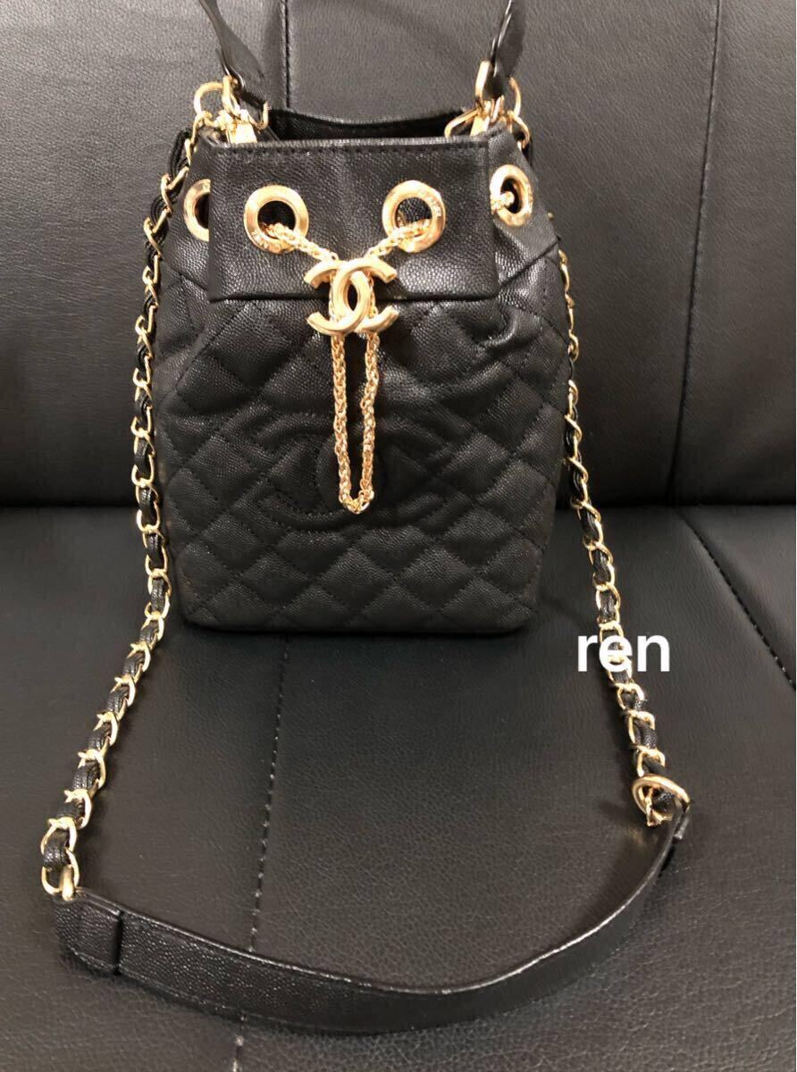 Yahoo!オークション -「シャネル 巾着 ショルダーバッグ