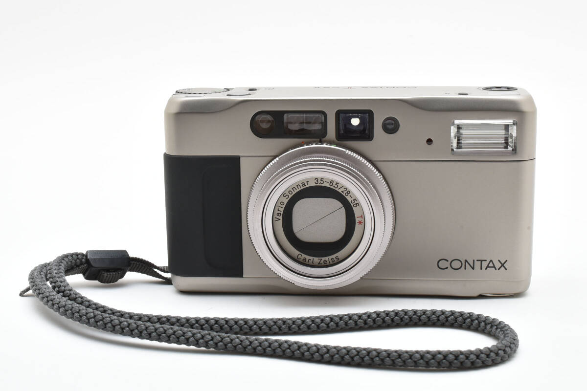 ★美品★CONTAX コンタックス TVS 清楚感溢れる綺麗な外観！ 中古】(コンタックス) CONTAX TVS デジタル ブラック｜ナニワ